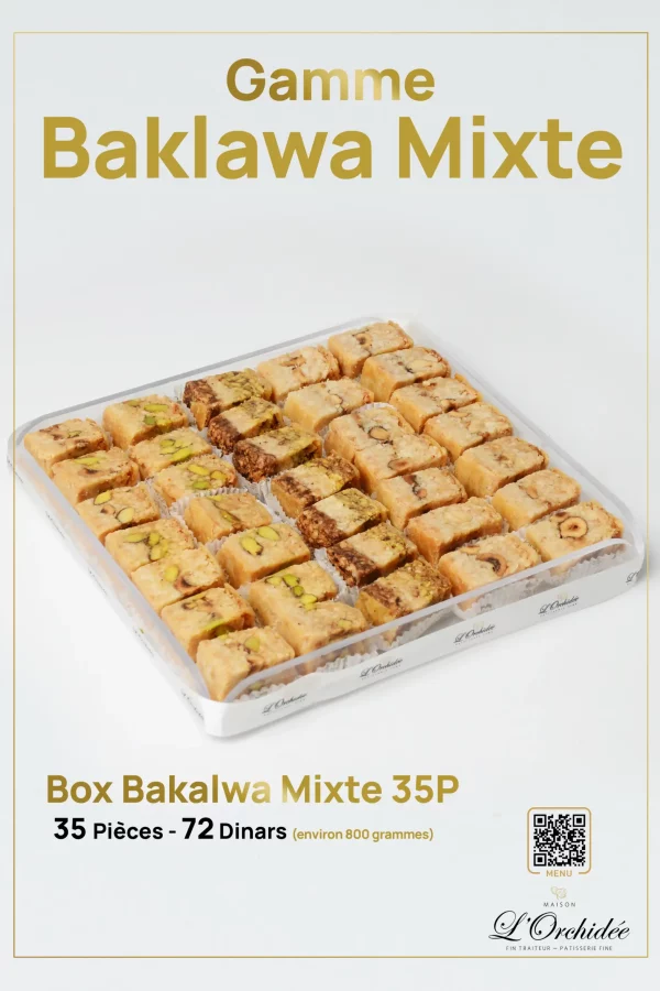 Baklawa mixte 1