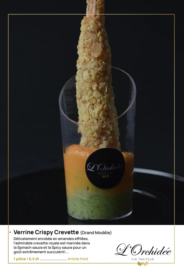 VERRINE CRISPY CREVETTE
