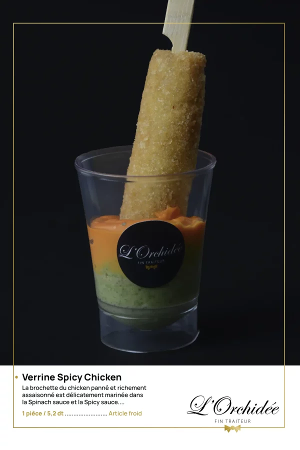 VERRINE SPICY CHICKEN