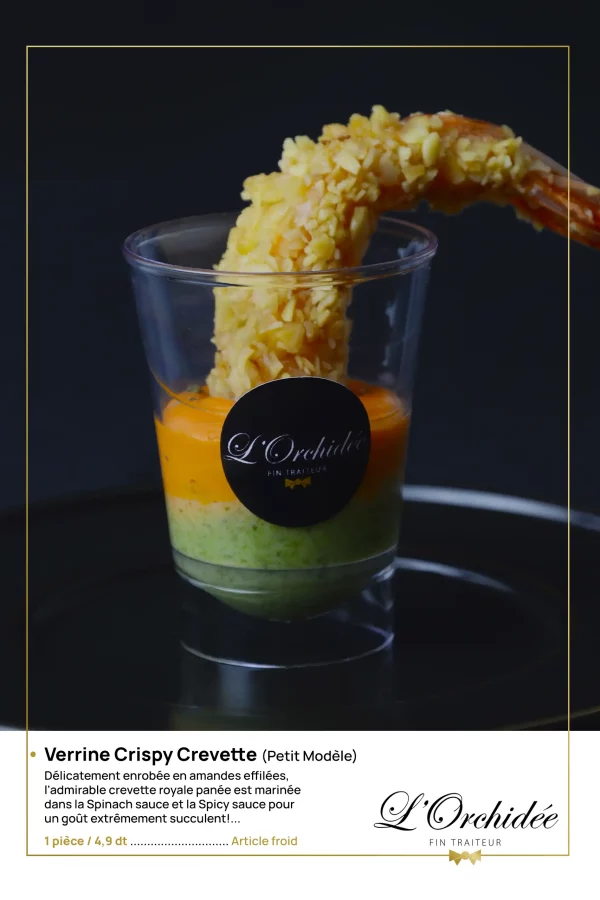 Verrine Crispy Crevette PM 3