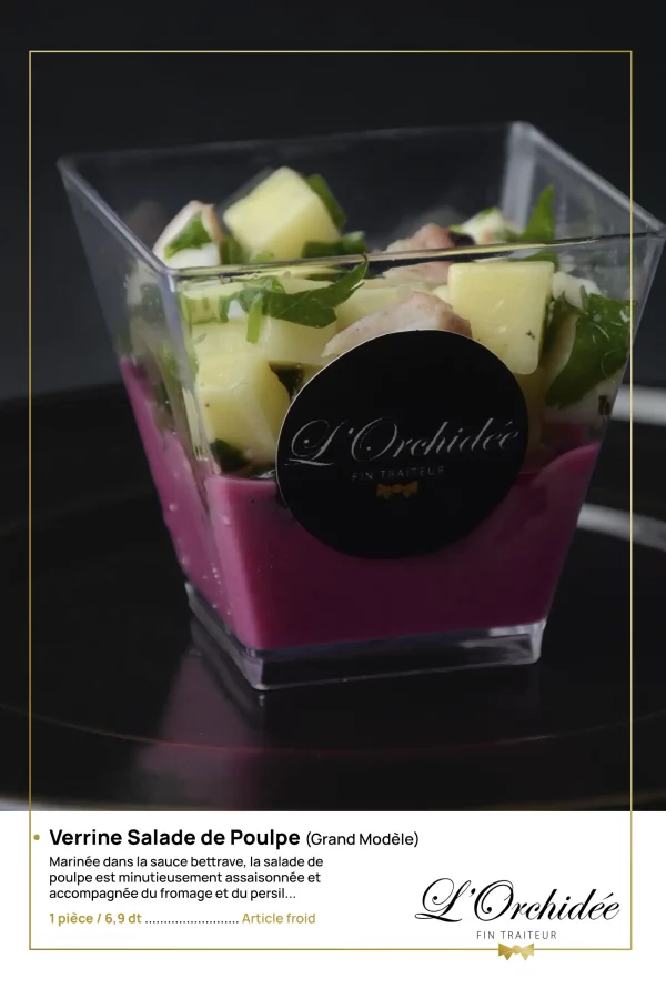 Verrine Salade de Poulpe GM 2